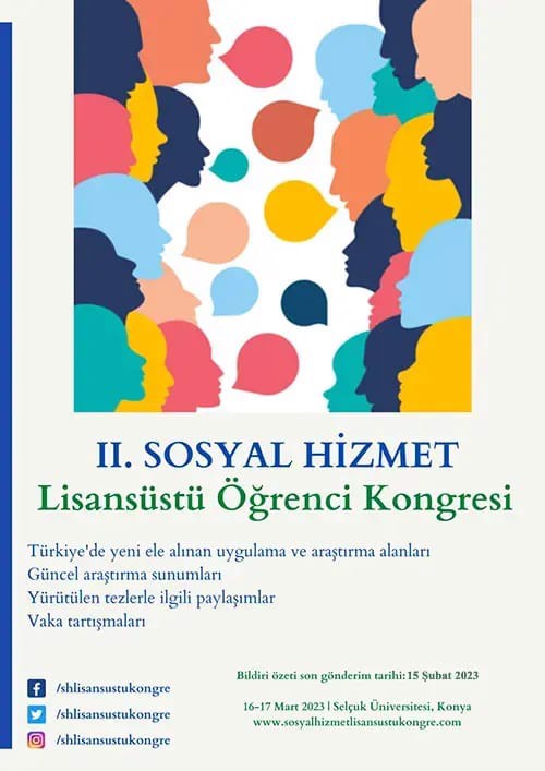 II Sosyal hizmet Lisansüstü Öğrenci Kongresi Hk.